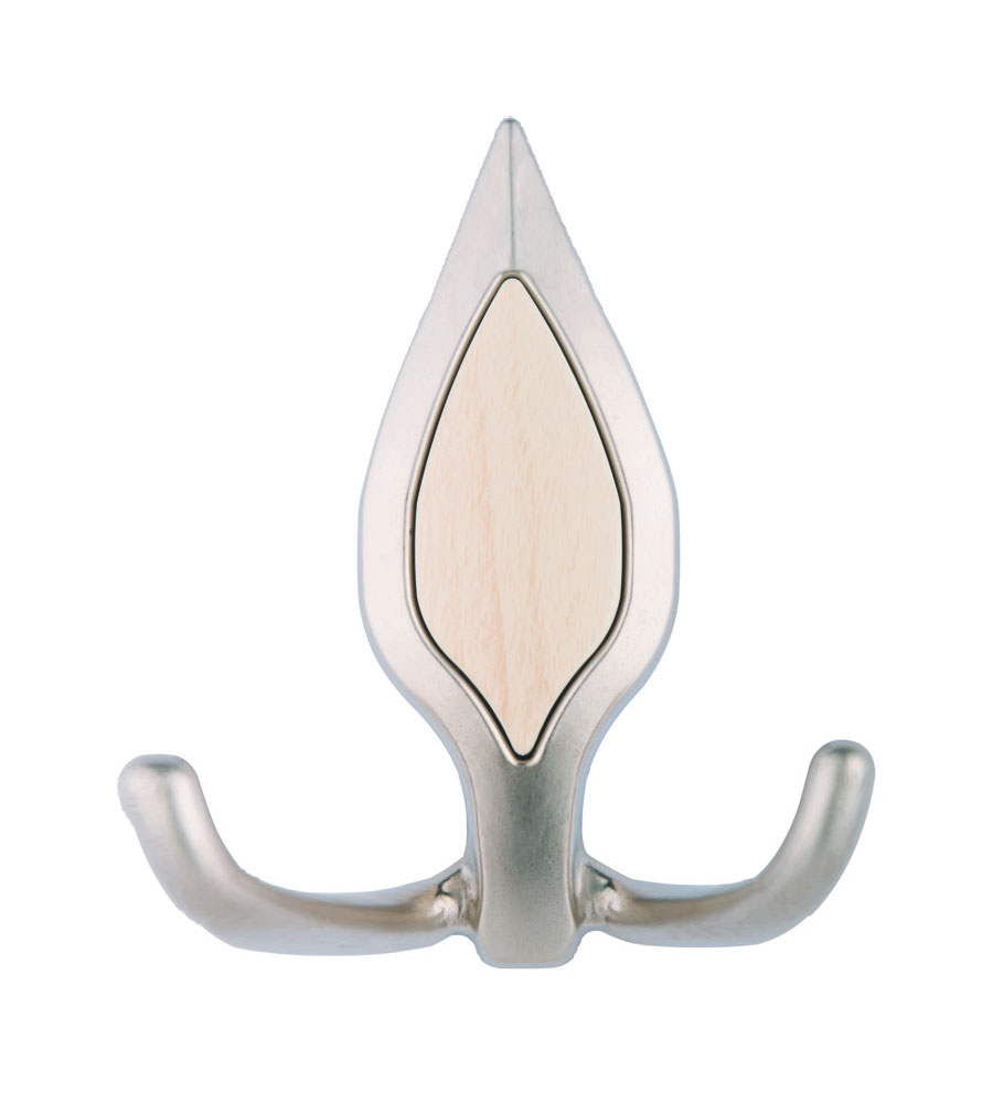 Мебельный крючок двухрожковый TL 7.30016